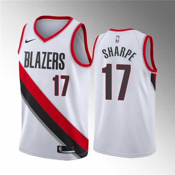 Portland Trail Blazers #17 Shaedon Sharpe White Association Edition Stitched Basketball Jersey Dzhi,We sell and wholesale Portland Trail Blazers #17 Shaedon Sharpe White Association Edition Stitched Basketball Jersey Dzhi on line form chian!
